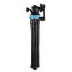 Trépied "FlexPro" pour smartphone, GoPro et appareils photo, 27cm, Hama bleu – Image 4