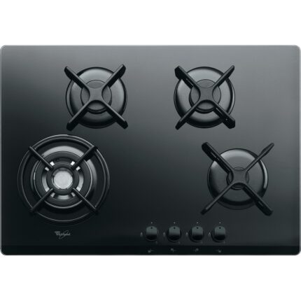 Plaque de cuisson Whirlpool 4 feux 70cm AKT5000/NB