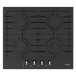 Plaque de cuisson FOCUS 4 feux en fonte Vitro Noir F.404B