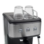 Machine à espresso PRINCESS et à capsules 850W 1.5 Inox/Noir 249413