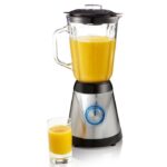 Blender PRINCESS 1.5 L 800 W Bol en verre Inox / Noir 212023