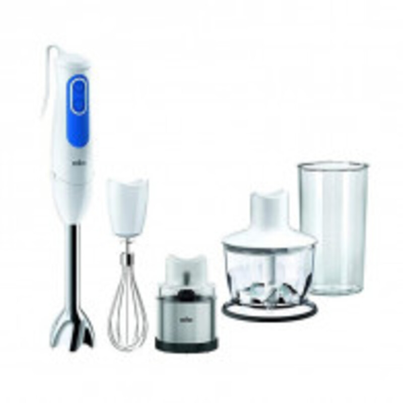 robot-multifonction-braun-blanc-700w-mq3038wh (1) Mixeur plongeant BRAUN 700W 0.5L MQ3038WH Spice