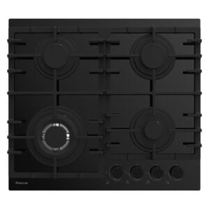 Plaque de cuisson FOCUS 4 feux 60 cm Noir F.4005BS