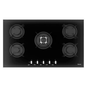 Plaque de cuisson FOCUS 5 Feux 90 cm Vitro Noir F.4109B