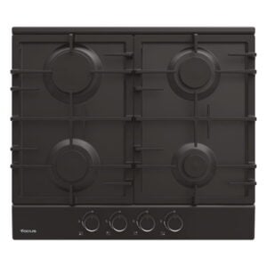 Plaque de cuisson FOCUS 4 Feux 60 cm Noir F.408B