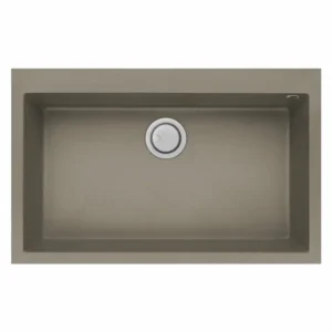 Evier-Graniteck-Focus-QUADRA.80A-Grege