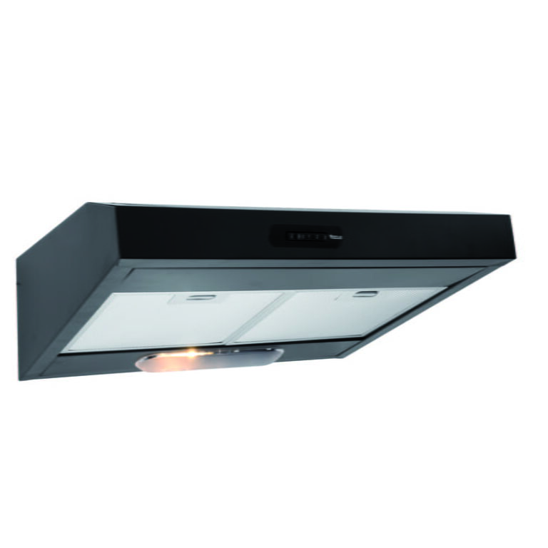 Hotte casquette FOCUS 60 cm Noir F.602B