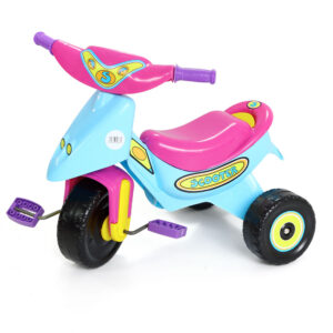 TRICYCLE SCCOTER BLEU CIEL ROSE