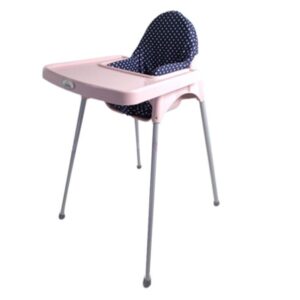 chaise haute prima slim rose