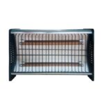 Chauffage Électrique A Portatif COALA R2+ 1400W - 2 Tubes Noir