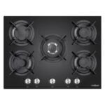 Plaque de cuisson Premium 5 Feux Vitro Noir AP 751 BS05