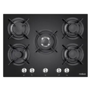 Plaque de cuisson Premium 5 Feux Vitro Noir AP 751 BS05