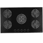 Plaque de cuisson INFINITY 90Cm 5 Feux Vitro Noir H9028P30B