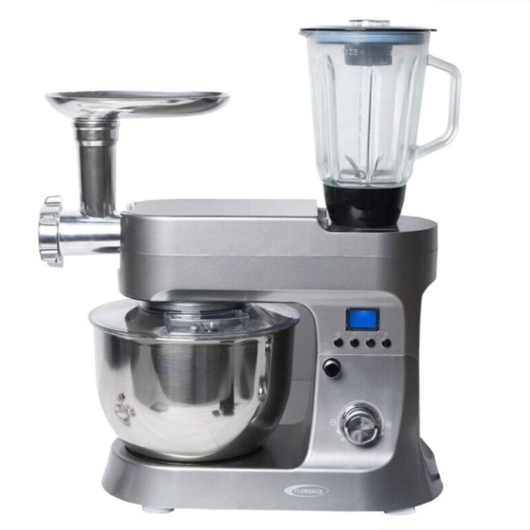 Robot à pétrin FLORENCE 1200W 6.5L Silver KM1395