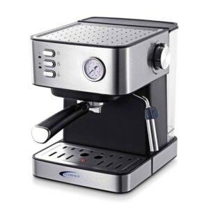 Machine à Café Expresso Florence 1200W 15 bars Noir AG-6861