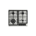 Plaque de cuisson FOCUS 4 Feux Fonte Inox 60 Cm F.8002XS