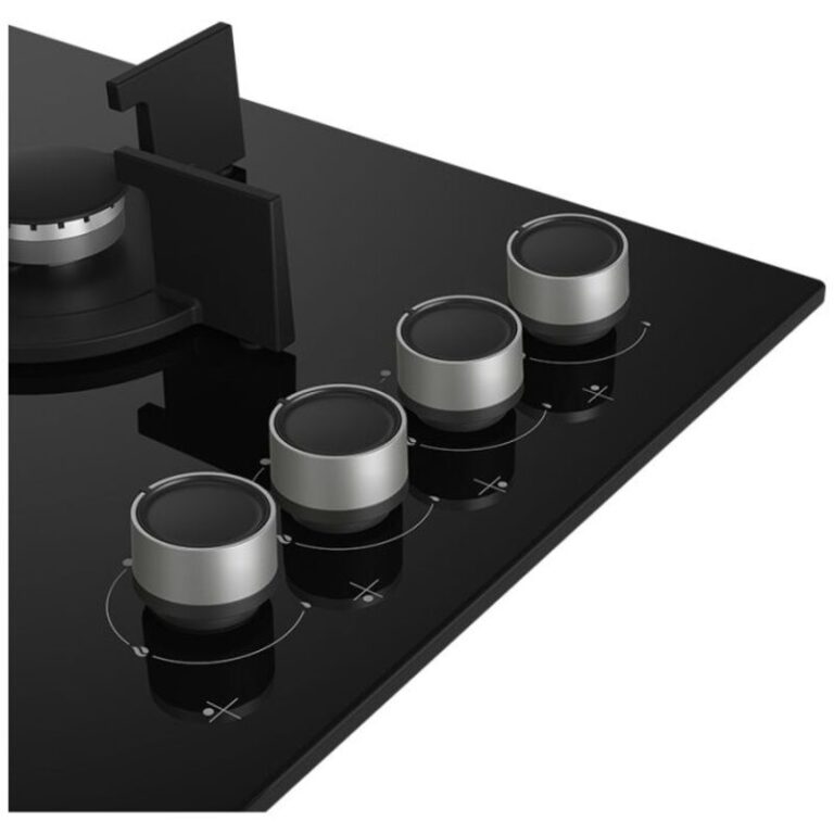 Plaque de Cuisson BEKO 60 cm Vitro Noir 4 Feux HCLW64222S
