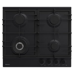 Plaque de cuisson FOCUS 4 Feux Fonte Noir 60 cm F.8004BS