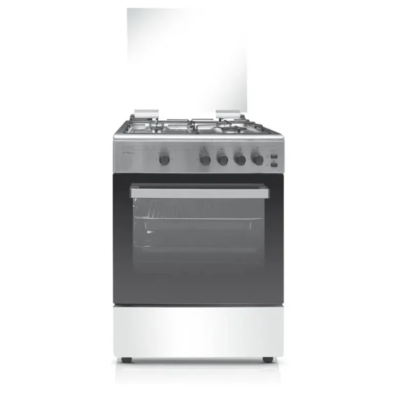 Cuisinière SOTACER 4 Feux 60 Cm Silver SF 607 XIV