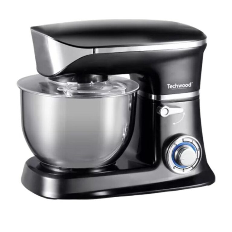Robot Pétrin TECHWOOD 1300W 6,5L Noir TCDR-136