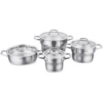 Batterie De Cuisine Korkmaz Estima Inox A1957