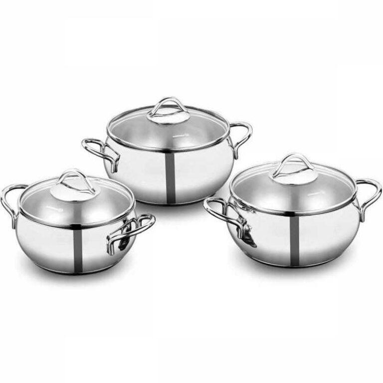 Batterie de cuisine KORKMAZ TOMBIK Inox- A1801