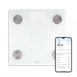 Pèse-Personne Connecté LIVOO Impédancemètre DOM528W