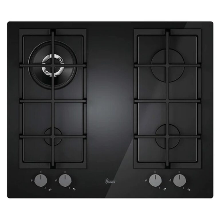 Plaque de Cuisson Encastrable HOOVER 4 Feux Noir HVG6BR4C3B