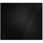 Plaque de Cuisson HOOVER électrique Vitrocéramique 4 Feux Noir HH64CC/TK