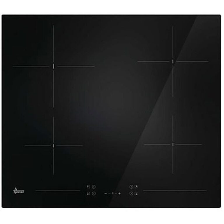 Plaque de Cuisson HOOVER électrique Vitrocéramique 4 Feux Noir HH64CC/TK