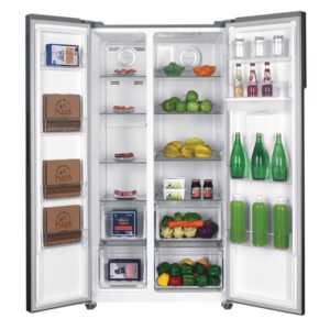Réfrigérateur Side By Side HOOVER 532L Inox HHSBSO6174XWDK-1
