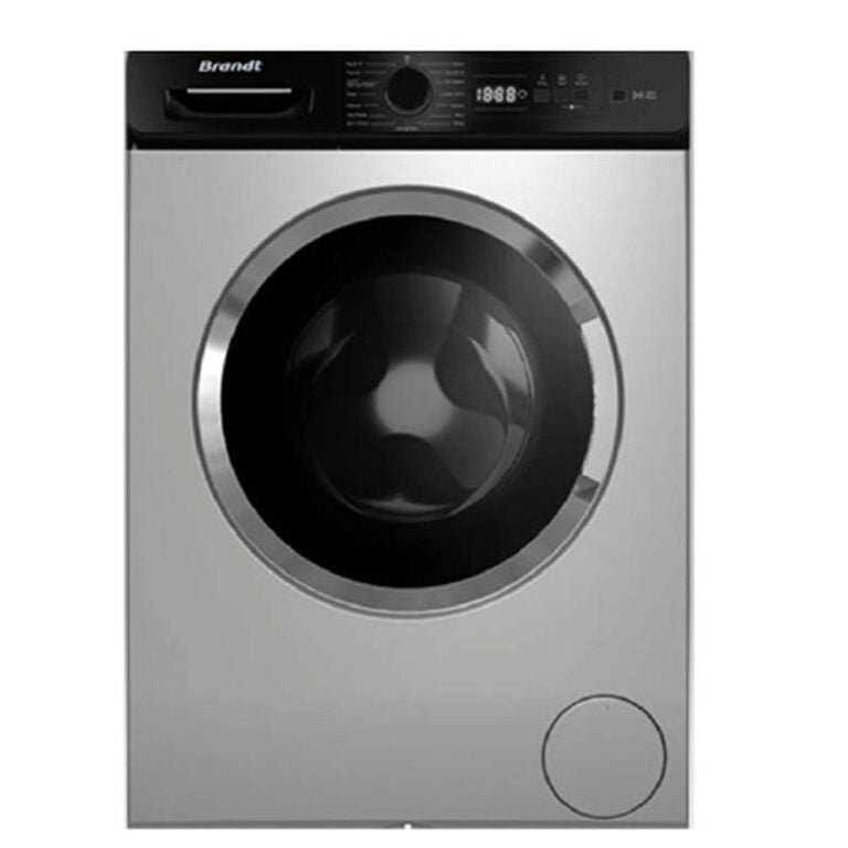 Machine à laver BRANDT 9Kg 1400 Tours/min Inverter Silver BLF942QSBL