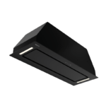 Hotte Encastrable INFINITY 80 Cm Verre Trempe Noir AGB2035-80B
