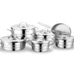 Batterie de Cuisine KORKMAZ 11 Pièces Inox A2051