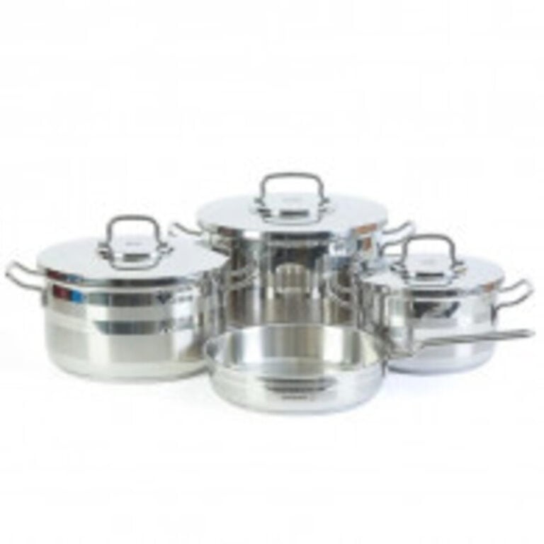 Batterie de Cuisine Korkmaz Astra 7 Pièces Inox A2054