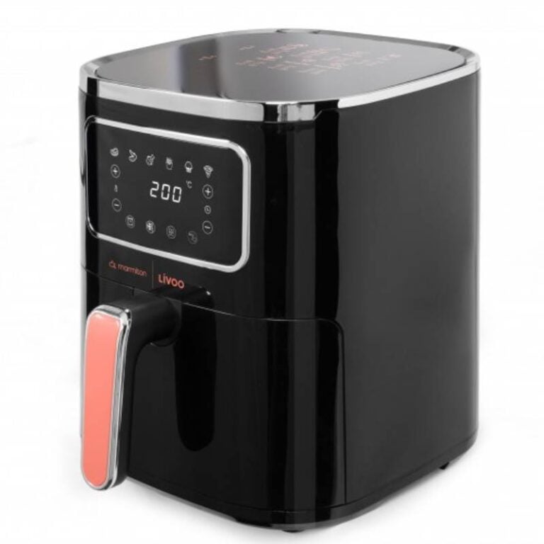 Friteuse Sans Huile LIVOO 5L 1450W Noir DOC294