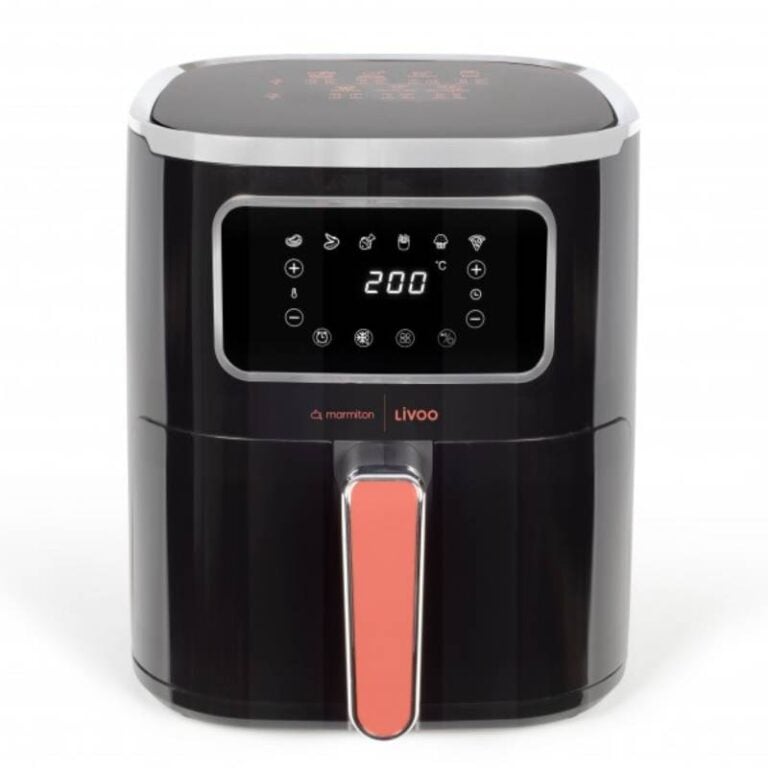 Friteuse Sans Huile LIVOO 5L 1450W Noir DOC294