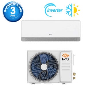 Climatiseur IRIS AZAO+ Inverter Tropicalisé 18000 BTU T3 Chaud/Froid