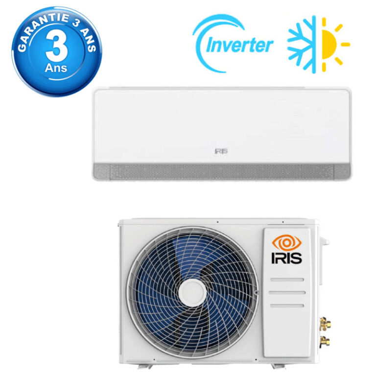 Climatiseur IRIS AZAO+ Inverter Tropicalisé 12000 BTU Chaud/ Froid