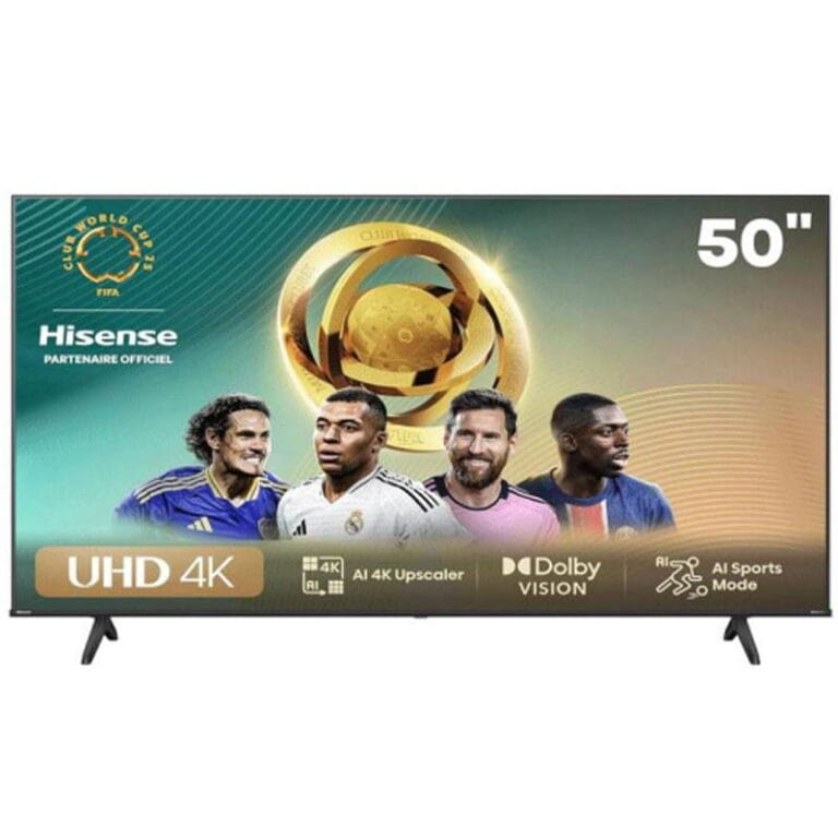 TV Hisense 50 pouces Smart UHD 4K Google Tv Noir 50A6GN