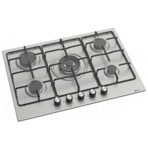 Plaque de cuisson encastrable FRANCO 5 Feux 70 Cm Emaillé Inox 70350-I