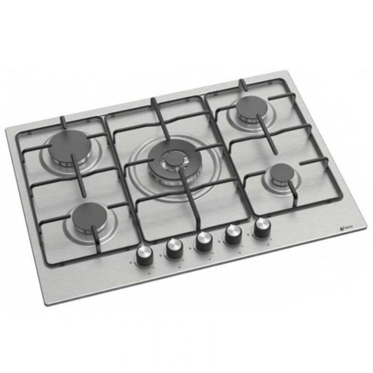 Plaque de cuisson encastrable FRANCO 5 Feux 70 Cm Emaillé Inox 70350-I