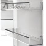 Réfrigérateur Whirlpool Combiné 316L 6ème Sens Dual NoFrost Inox WBMF 606374 XNA