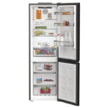 Réfrigérateur WHIRLPOOL Combiné 6ème Sens 316L NoFrost Noir WBMF 606372 BNA
