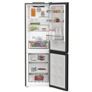 Réfrigérateur WHIRLPOOL Combiné 6ème Sens 316L NoFrost Noir WBMF 606372 BNA