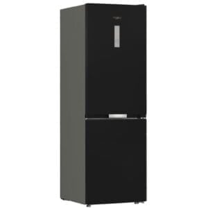 Réfrigérateur WHIRLPOOL Combiné 6ème Sens 316L NoFrost Noir WBMF 606372 BNA