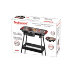 Barbecue Électrique sur pieds ou de Table Techwood 2000W TBQ-825P