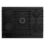 Plaque de cuisson FOCUS 5 Feux 75Cm Vitro Noir F.8006BS