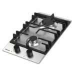 Plaque de Cuisson FOCUS 30 cm 2 Feux Inox QUADRA.32