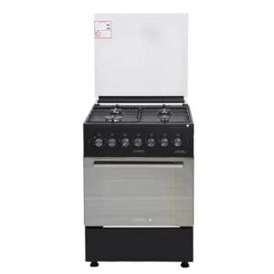 Cuisinière à Gaz ARTHUR MARTIN 4 Feux 60 cm Noir AMG60N